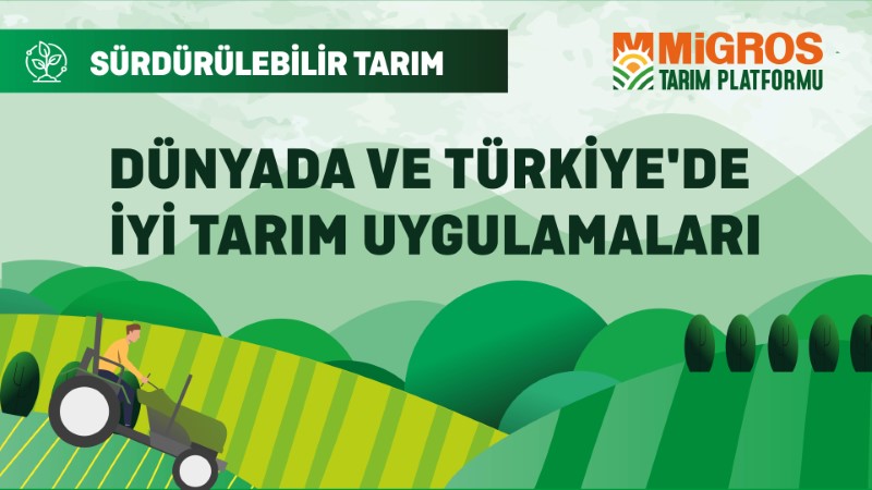 Dünyada ve Türkiye'de İyi Tarım Uygulamaları